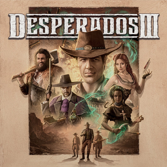 Filippo Beck Peccoz - Desperados 3 (Original Game Soundtrack) [Red/Black Marble Vinyl]