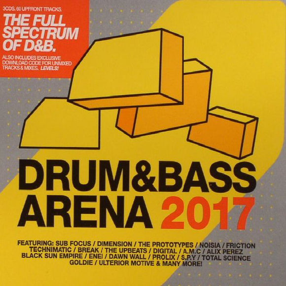 VARIOUS - Drum & Bass Arena 2017 [3CD]