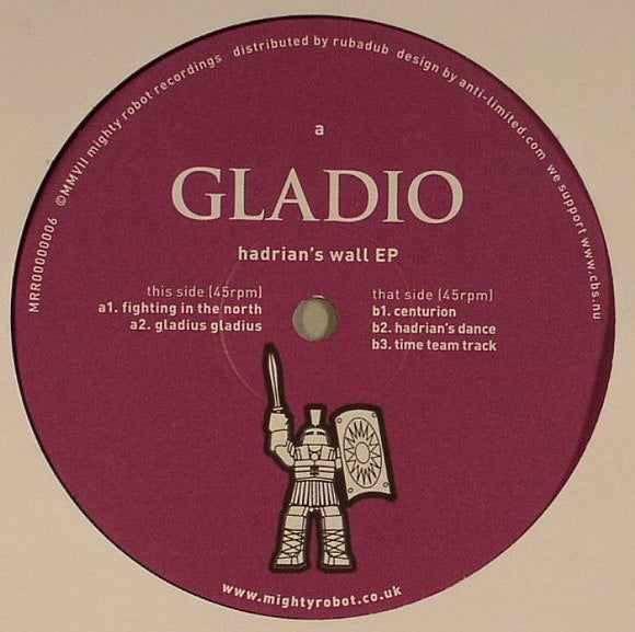 Gladio ‎– Hadrian's Wall EP