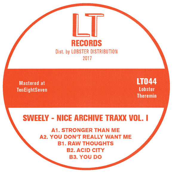 Sweely - Nice Archive Traxx Vol. 1 [red + gold mixed vinyl]
