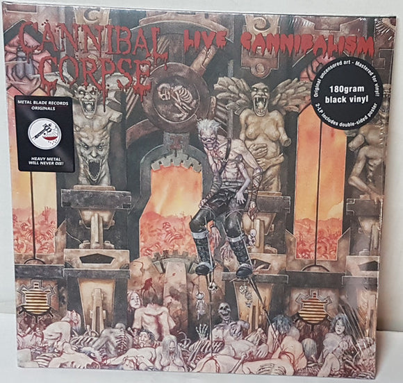 CANNIBAL CORPSE - LIVE CANNIBALISM [2LP]