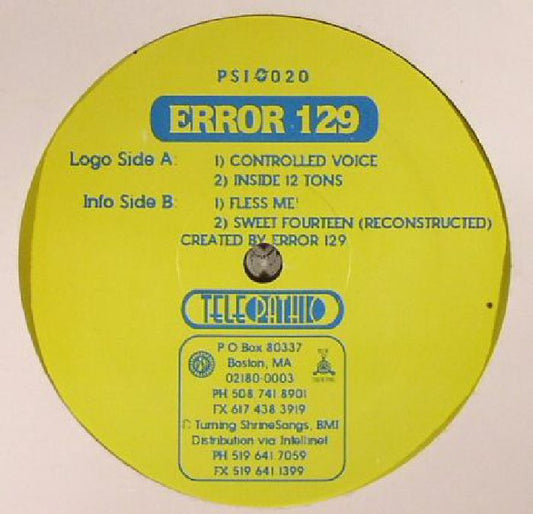 Error 129 - Controlled Voice