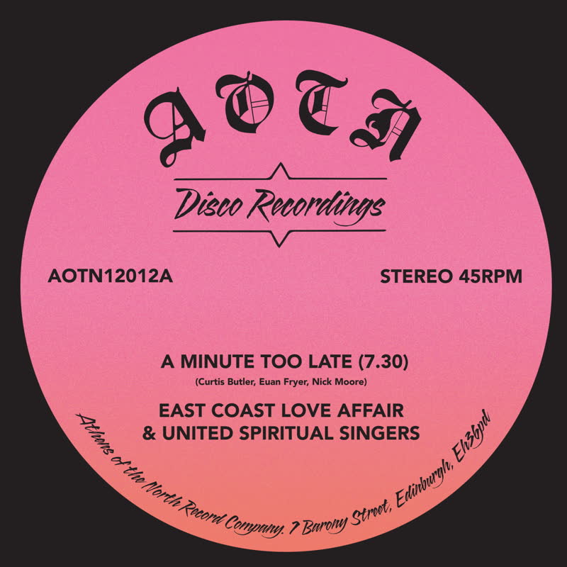 East Coast Love Affair & United Spiritual Singers - A Minute Too Late