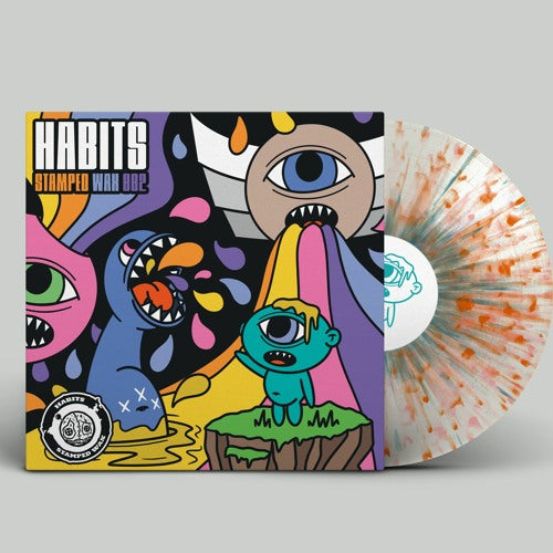 HABITS - Habits Stamped Wax 002 [Multi Coloured Splatter Vinyl]