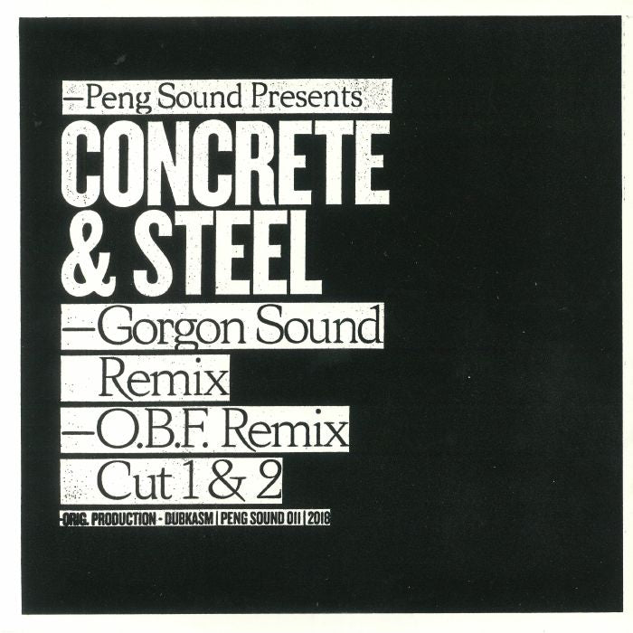 DUBKASM - Concrete & Steel (Gorgon Sound & OBF Remixes)