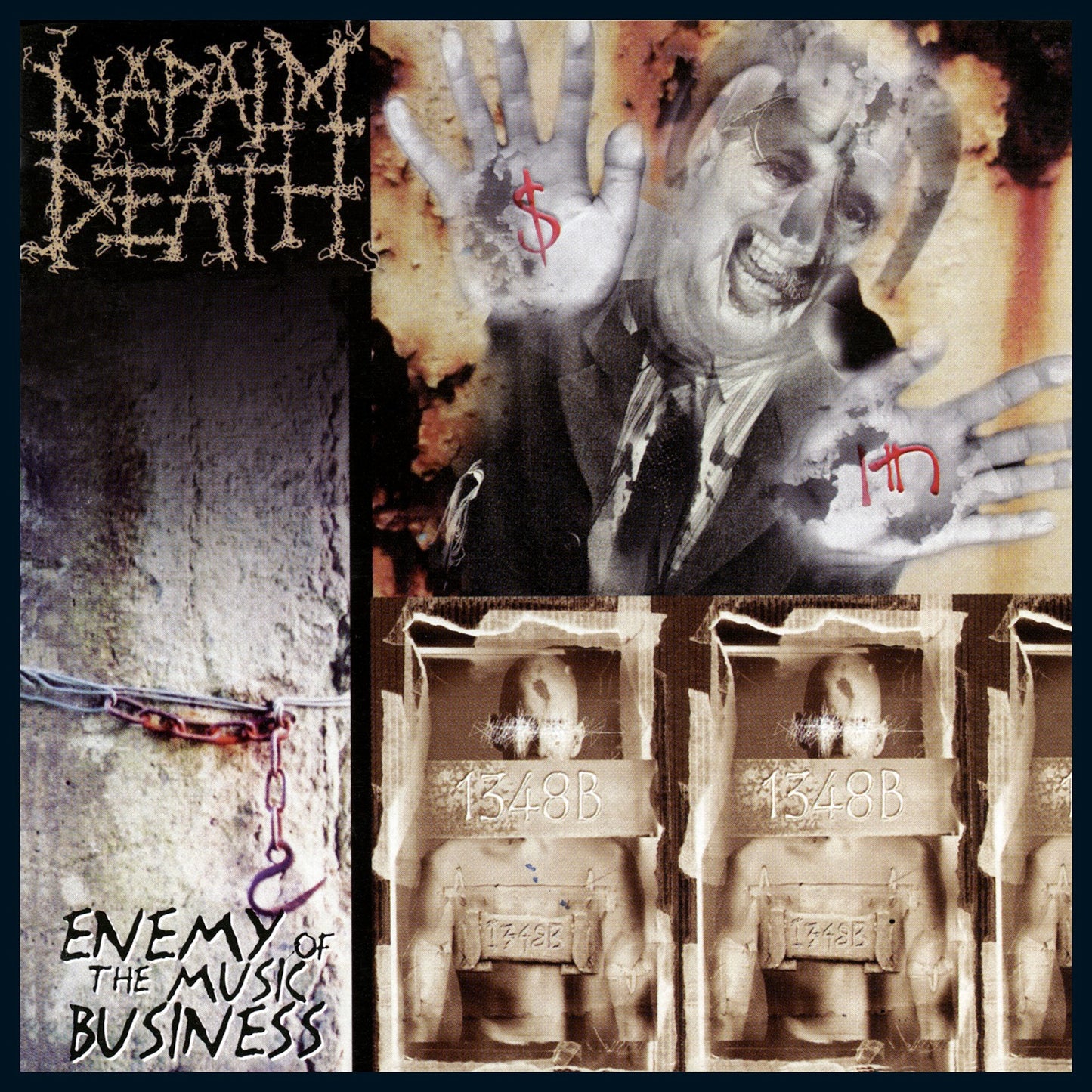 Napalm Death - Enemy Of The Music Bsiness [Red Vinyl]