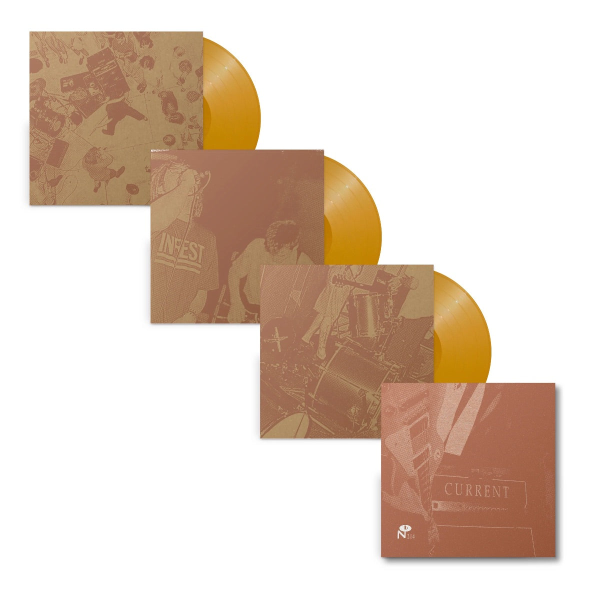 Current - Yesterday's Tomorrow Is Not Today [3LP Midwest Gold]