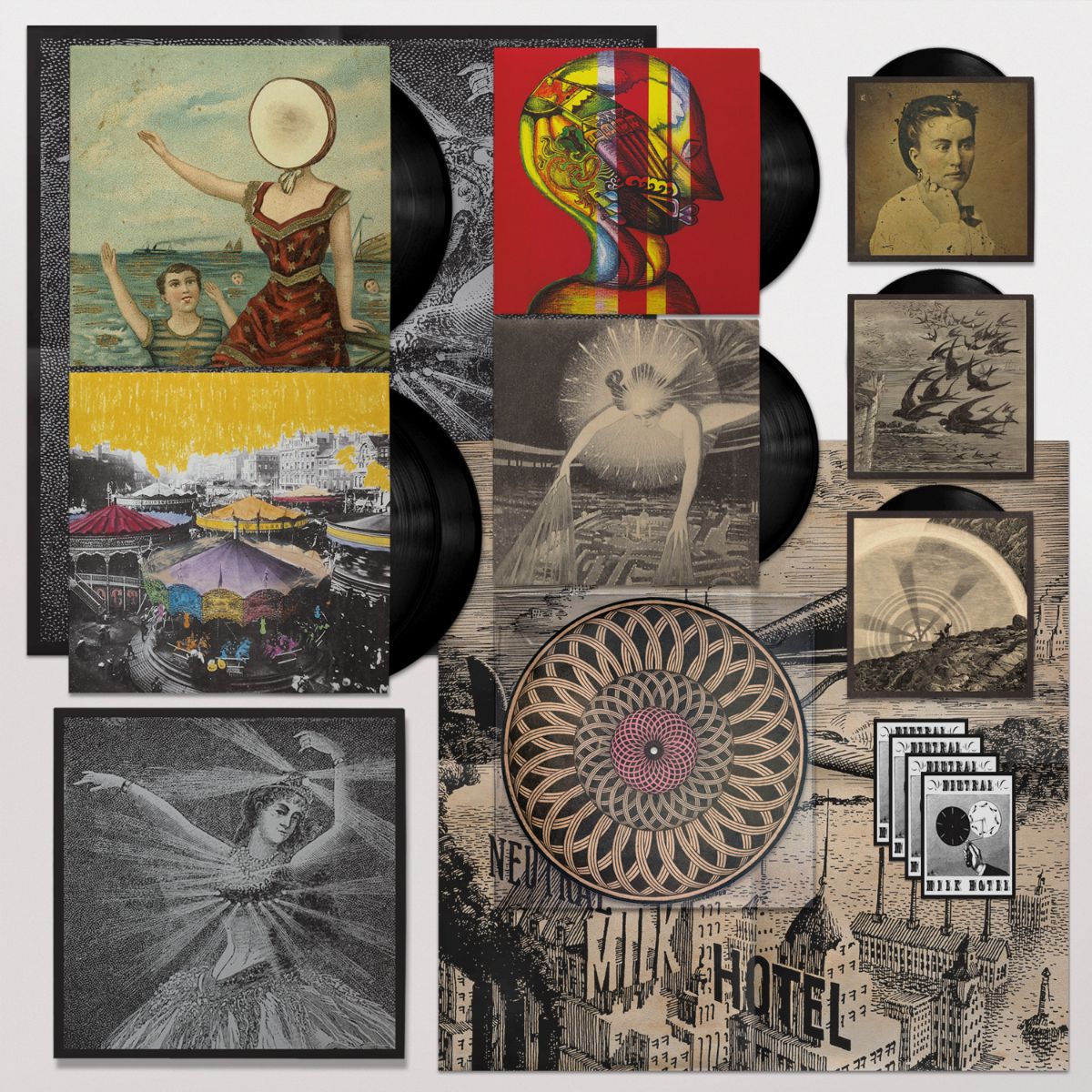 Neutral Milk Hotel - The Collected Works of Neutral Milk Hotel [4LP+2x10"+3x7”]