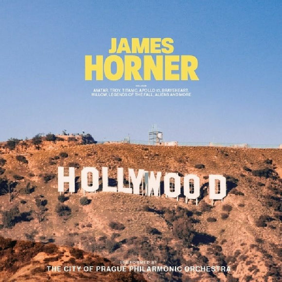 James Horner (performed by The City of Prague Philharmonic Orchestra) - Hollywood Story [Transparent Yellow Vinyl]