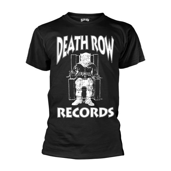 DEATH ROW RECORDS - OG DEATH ROW LOGO (Black T-Shirt Small)