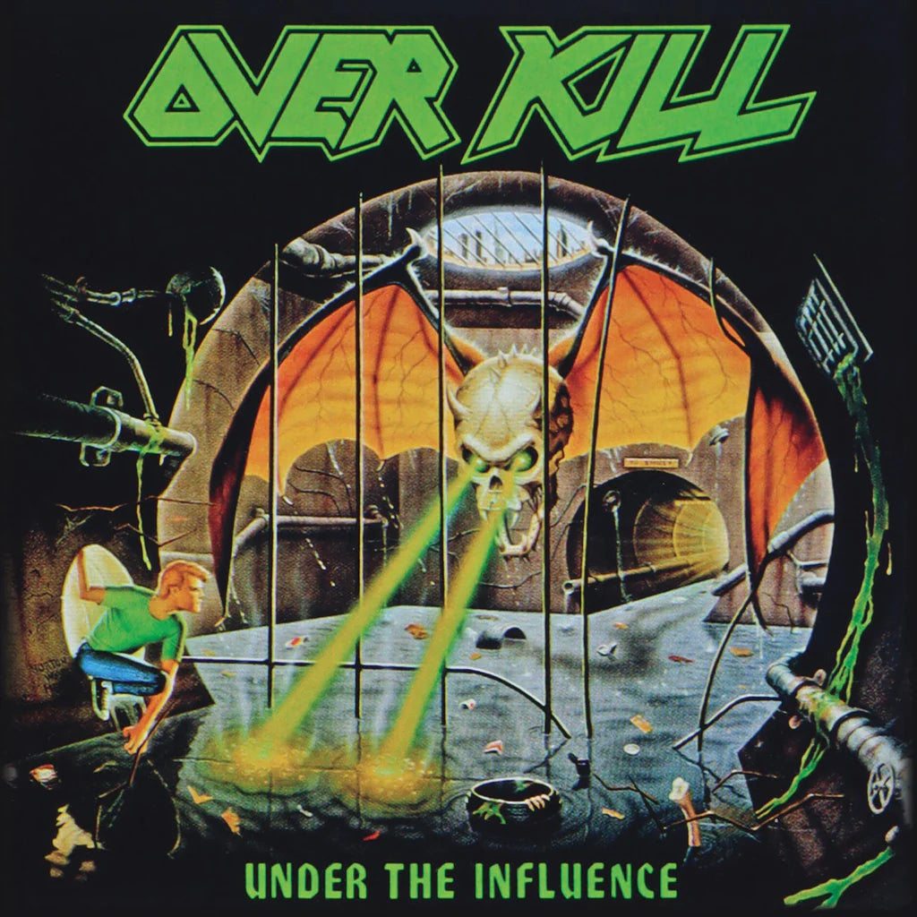 Overkill - Under The Influence [Yellow & Black marble vinyl]