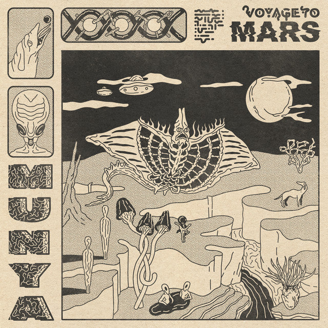 MUNYA - Voyage to Mars [Sunburst Orange Vinyl]