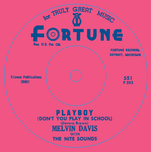 MELVIN DAVIS -  PLAYBOY / I WON’T BE YOUR FOOL