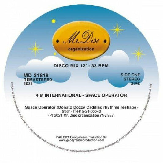 4 M INTERNATIONAL - SPACE OPERATOR, ORIG/DONATO DOZZY VERSION