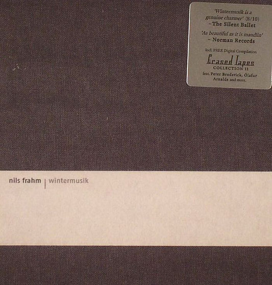 NILS FRAHM - WINTERMUSIK [CD]