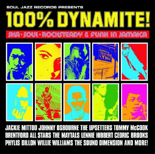 VARIOUS - 100% Dynamite!: Ska Soul Rocksteady & Funk In Jamaica (Record Store Day RSD 2022) [2LP Yellow Vinyl]
