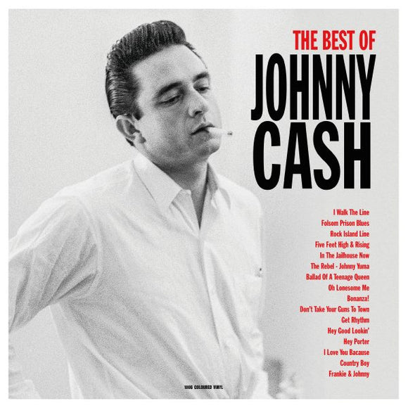 JOHNNY CASH - THE BEST OF (RED VINYL)