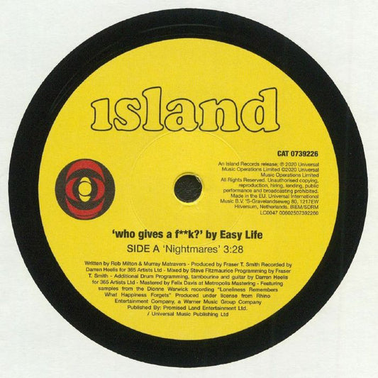 EASY LIFE - WHO GIVES A F**K?