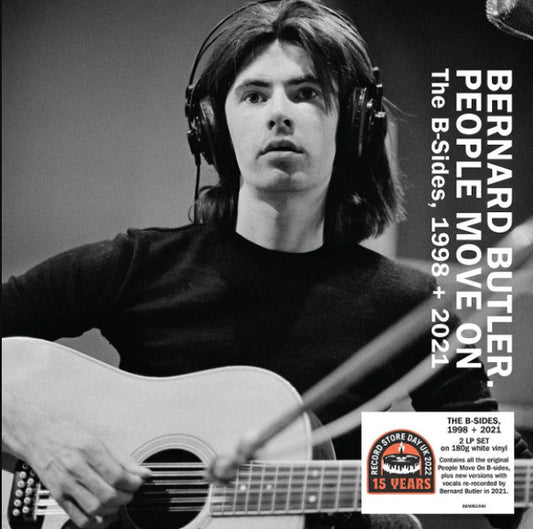 BERNARD BUTLER - People Move On: The B-Sides. 1998 + 2021 (White Vinyl) (RSD 2022)
