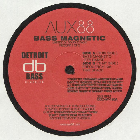 AUX 88 - Bass Magnetic (reissue)