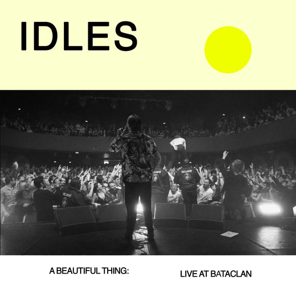 IDLES - A BEAUTIFUL THING: IDLES LIVE AT LE BATACLAN [Black Vinyl]