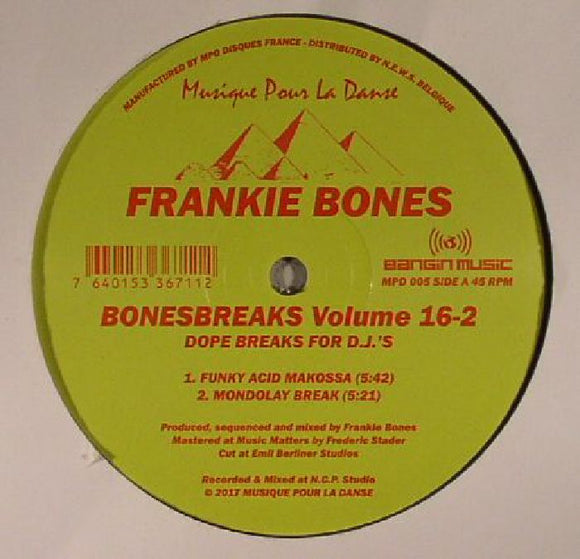 Frankie Bones - Bones Breaks Volume 16-2