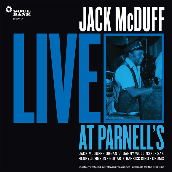 Jack Mcduff - Live At Parnell's [3LP]