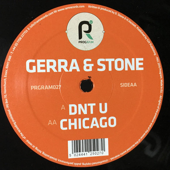 Gerra & Stone – Dnt U / Chicago