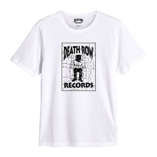 DEATH ROW RECORDS - DEATH ROW FRAMED (White T-Shirt Small)