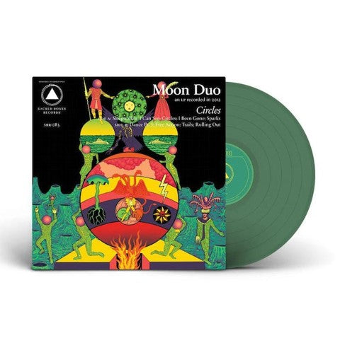 MOON DUO - CIRCLES (GREEN VINYL)