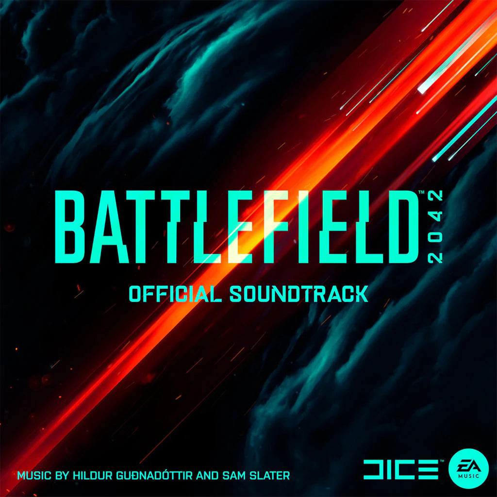 Hildur Guðnadóttir & Sam Slater - Battlefield 2042 (Official Soundtrack) [Hazard Zone Vinyl (Green w/Blue markings coloured vinyl)]