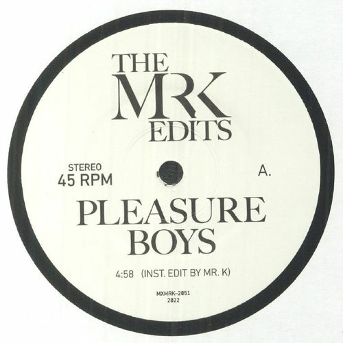 MR K - Pleasure Boys