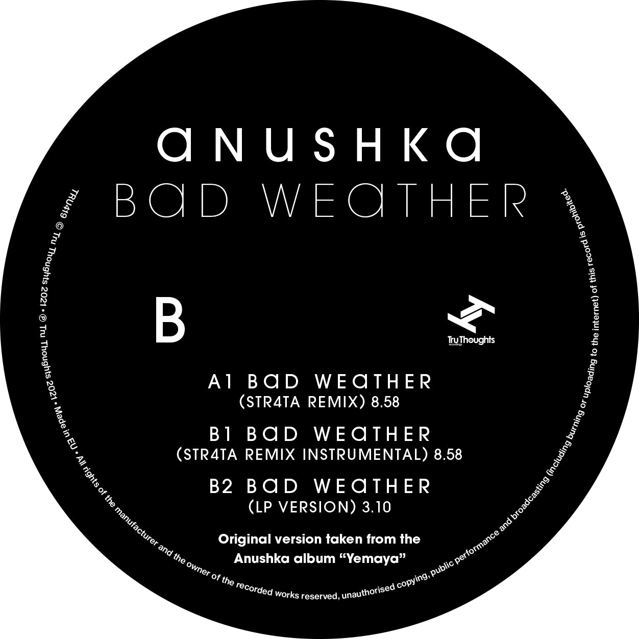 Anushka - Bad Weather / STR4TA Remix