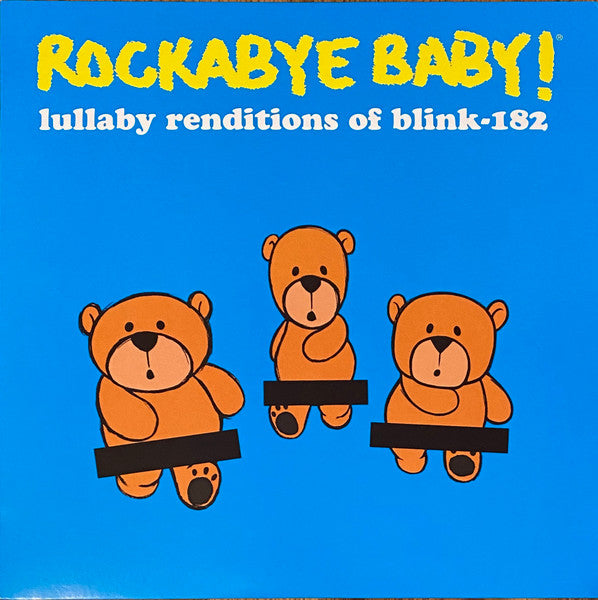 Andrew Bissell - ROCKABYE BABY! LULLABY RENDITIONS OF BLINK-18 [Yellow w/ Black Splatter Vinyl]