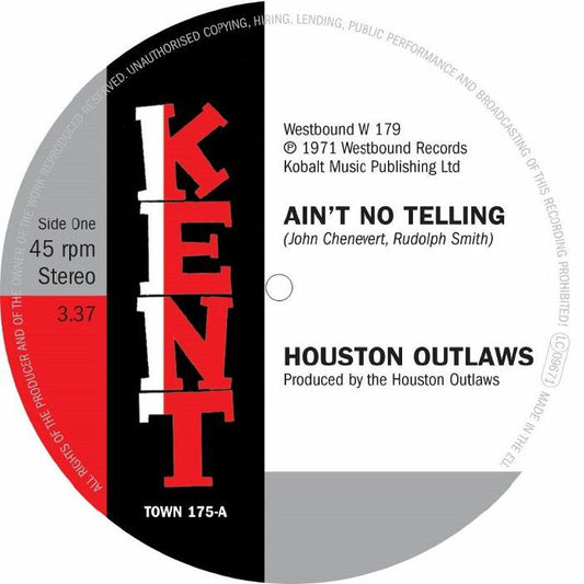 HOUSTON OUTLAWS - Ain't No Telling
