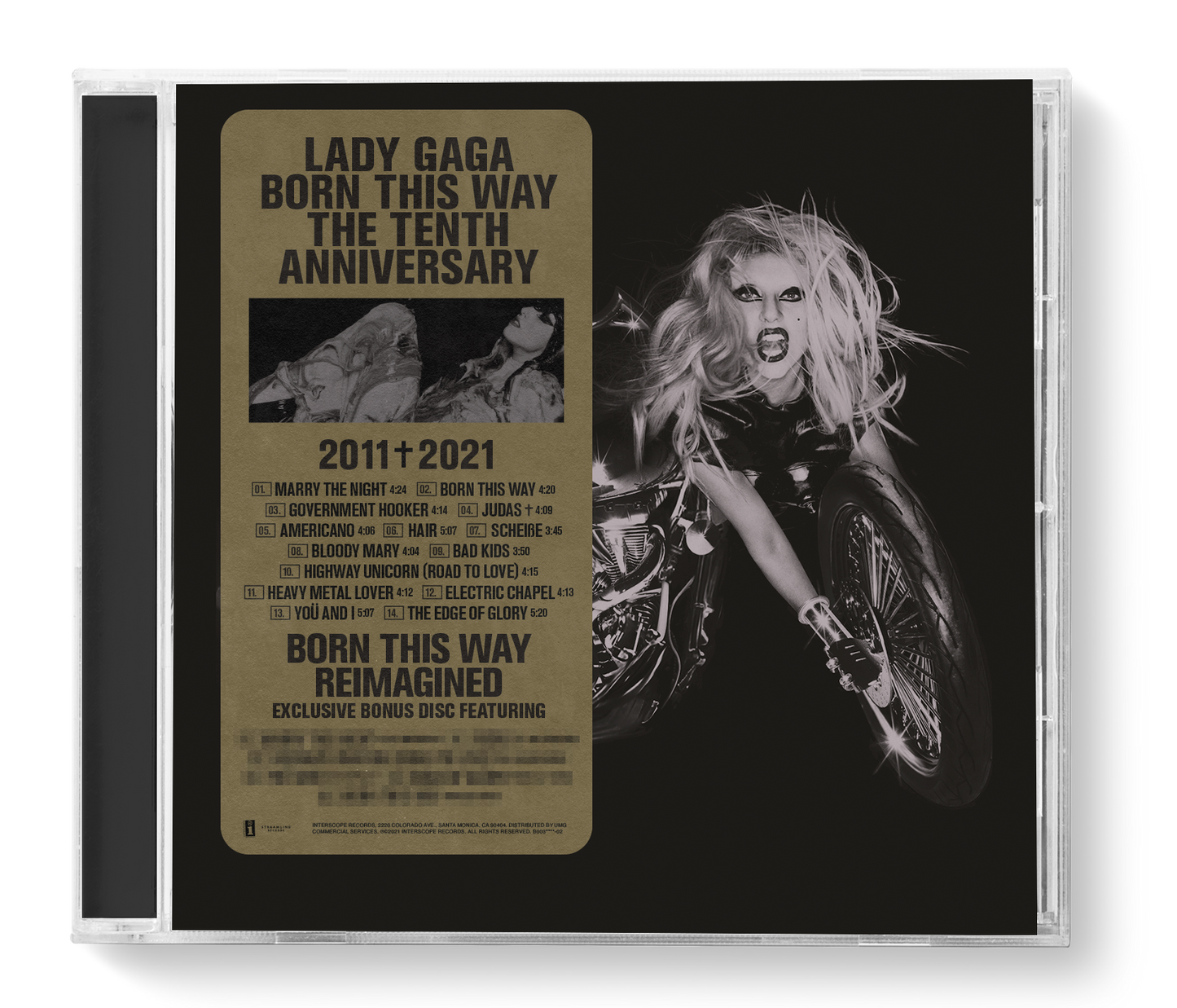 Lady Gaga - Born This Way The Tenth Anniversary Edition [2CD]