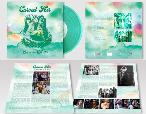 CURVED AIR - LIVE IN THE UK 1971 (180g LIGHT GREEN VINYL)