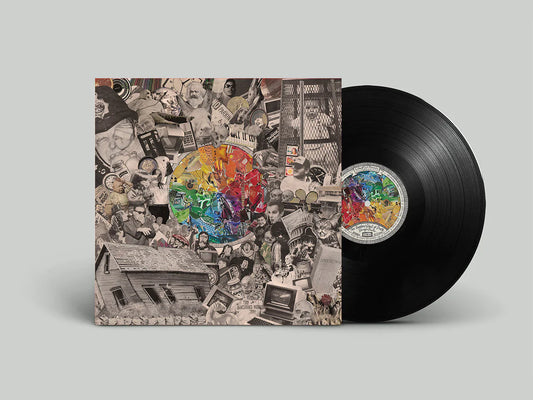 Dougie Poole - The Rainbow Wheel of Death [Black LP]