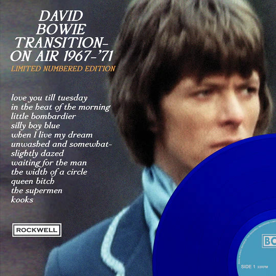 DAVID BOWIE - Transition On Air 1967-’71 [Blue Vinyl]