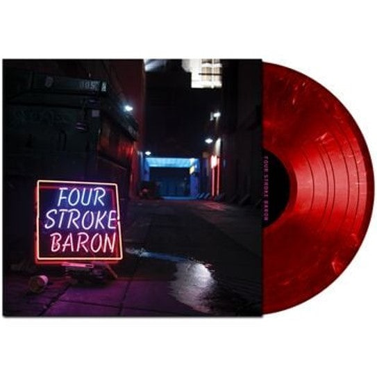Four Stroke Baron - Planet Silver Screen [Clear Red Vinyl - 2018 reissue]