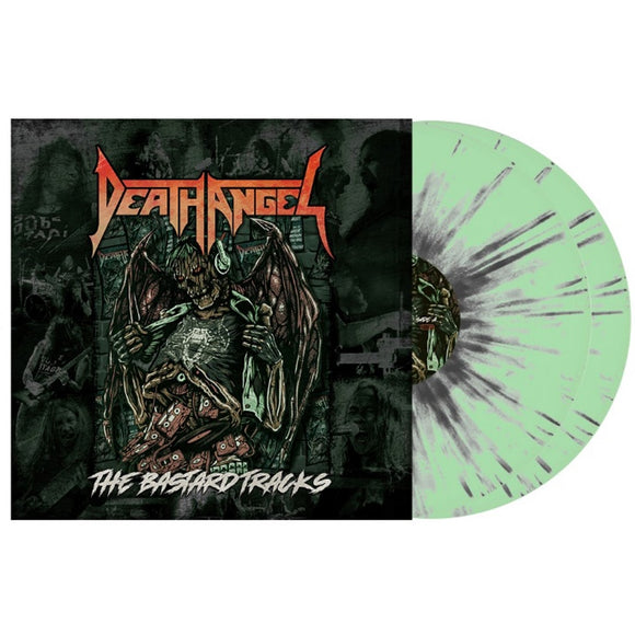Death Angel - The Bastard Tracks (Springtime Green w/ Dark Grey Splatter Vinyl)