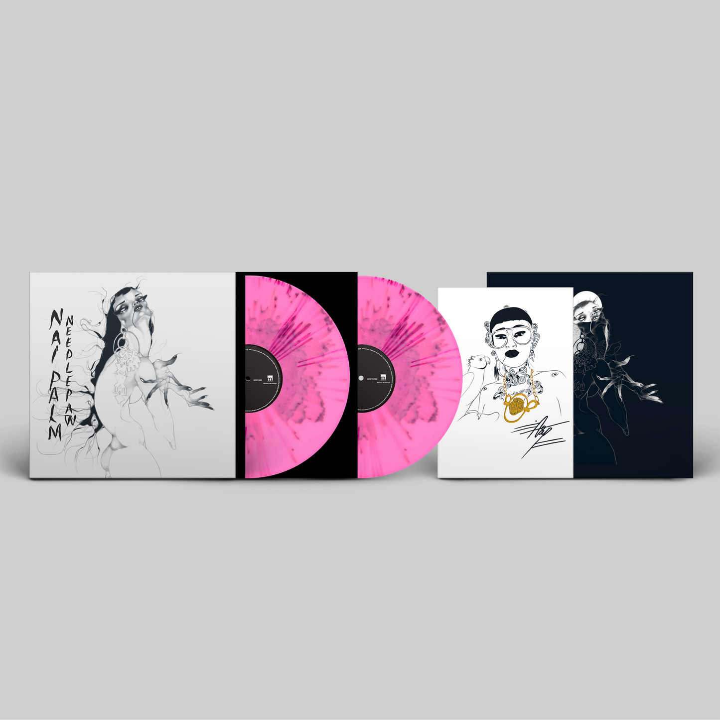 Nai Palm - Needle Paw [Majin Bubblegum Pink colour vinyl]