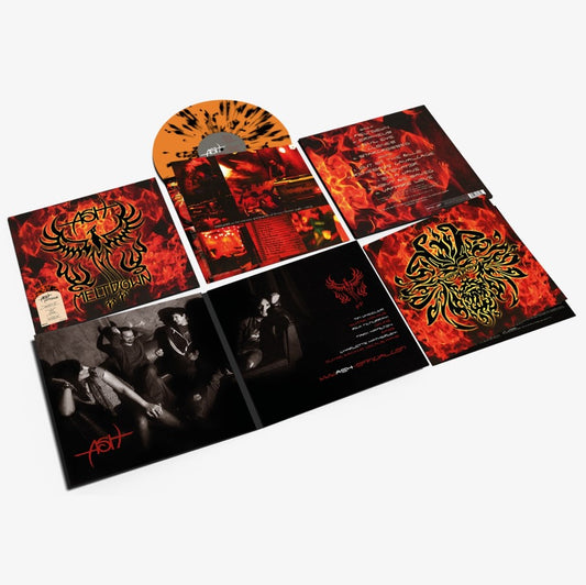 ASH - Meltdown (2022 Remaster - Limited Orange & Black Splatter Colour Vinyl)