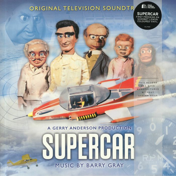 BARRY GRAY - Supercar (2LP/Coloured)