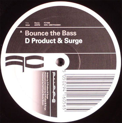 D Product & Surge – Bounce The Bass / Made The Switch