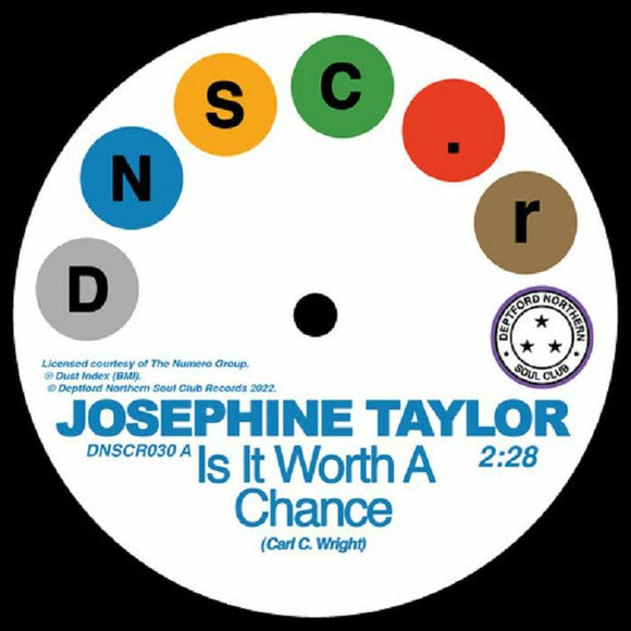 Josephine Taylor & Kyrystal Generation - Is It Worth A Chance/ Satisfied