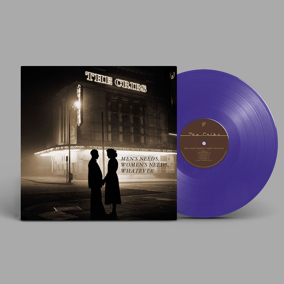 The Cribs - Men’s Needs, Women’s Needs, Whatever [Purple coloured vinyl]