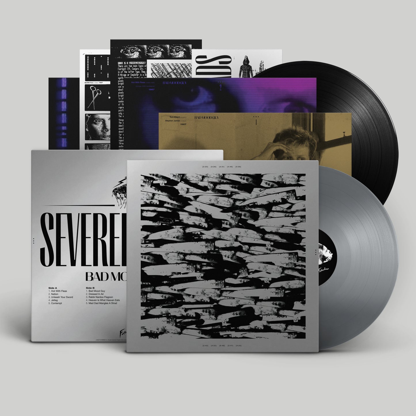 Severed Heads - Bad Mood Guy [2LP Jetlag Metal Coloured Vinyl]