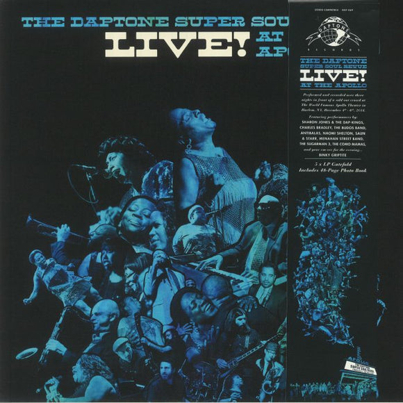 VARIOUS ARTISTS - DAPTONE SUPER SOUL REVUE LIVE [3LP Black Vinyl, 48 page booklet, DL code]