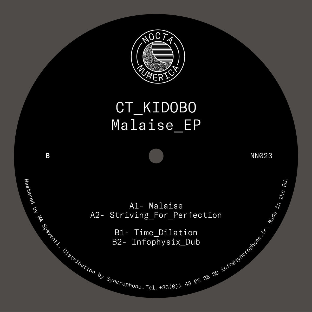 CT Kidobo - Malaise EP